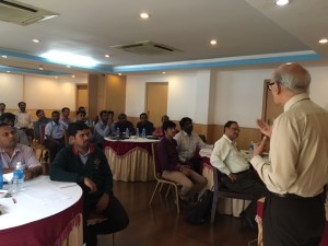 At HMX Customer Service Workshop Begaluru 2